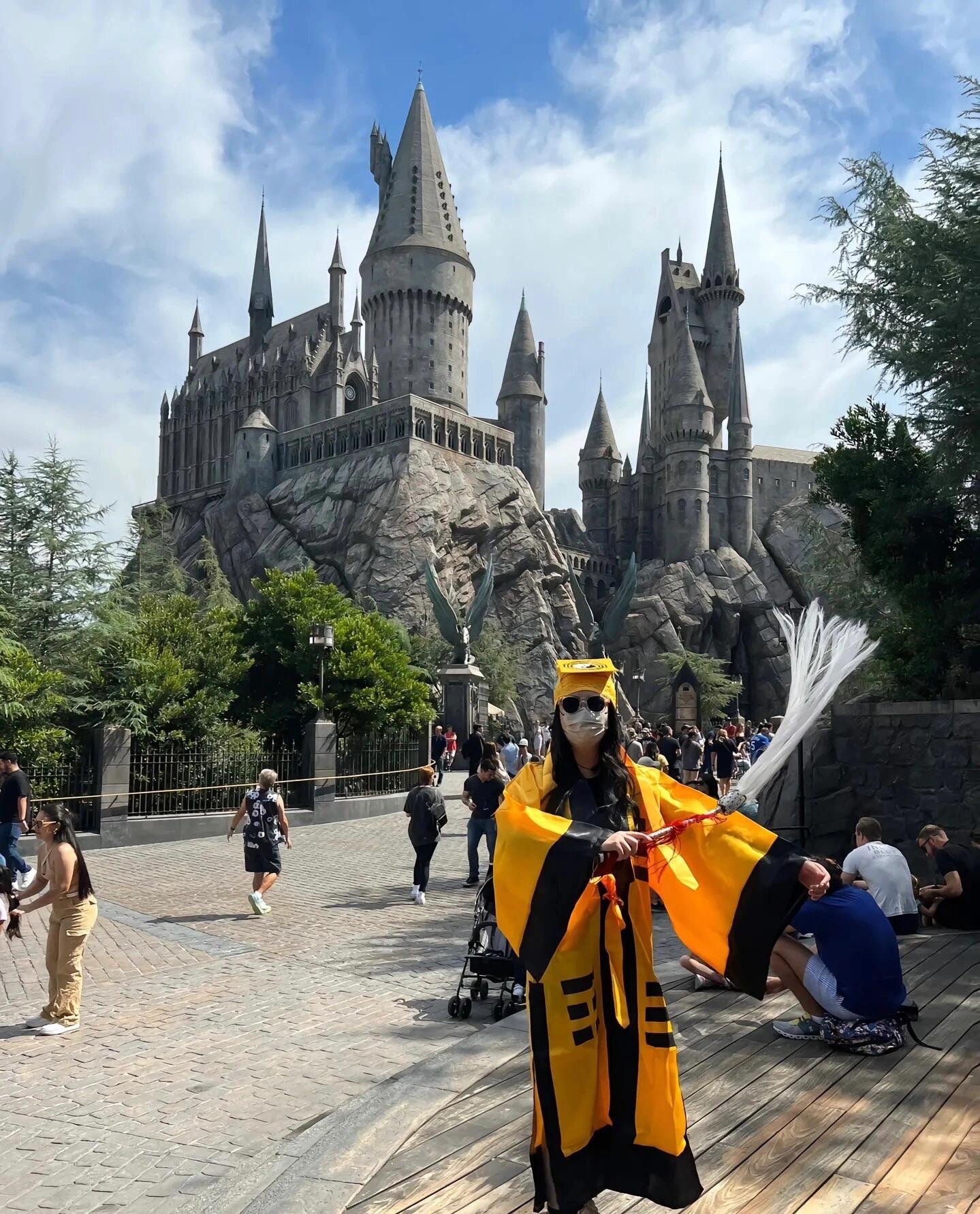 Đồ Pháp Sư Đạo Sĩ Hình Âm Dương - Màu Vàng