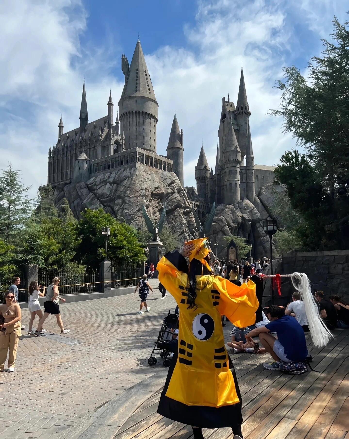 Đồ Pháp Sư Đạo Sĩ Hình Âm Dương - Màu Vàng