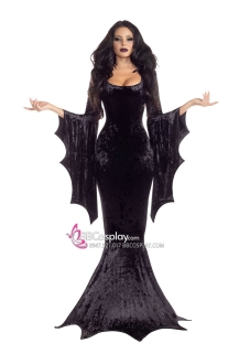 Trang Phục Morticia Addams  - Adam Family