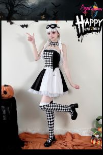 Đồ Cô Hề Trắng Đen Haloween