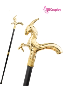 Gậy Quý Tộc Vàng Đầu Dê
