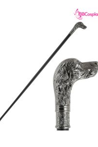 Gậy Quý Tộc Mẫu Đầu Chó Màu Bạc Xám