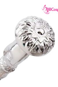 Gậy Quý Tộc Kim Loại Đầu Bàn Tay