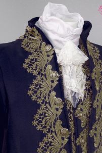 Đồ Rococo Aristocrat Thời Trung Cổ Marie - Đen Viền Vàng