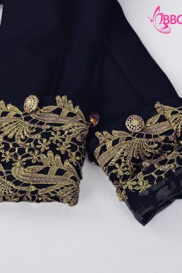 Trang Phục Rococo Aristocrat Thời Trung Cổ Marie - Đen Viền Vàng