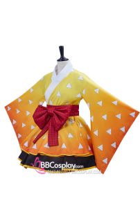 Trang Phục Cosplay Agatsuma Zenitsu Nữ