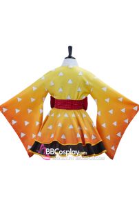 Trang Phục Cosplay Agatsuma Zenitsu Nữ