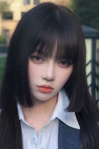 Tóc Hime - Tóc Đen Nhật