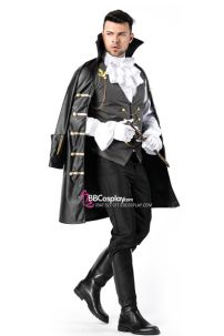 Đồ Nam Tước Châu Âu Tone Đen Trắng Lịch Lãm