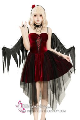 Trang Phục Ác Quỷ Gothic Red Code