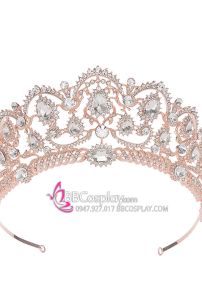 Vương Miện Hồng Gold Đính Đá