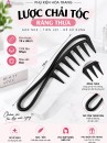 Lược Đen Răng Thưa Chải Tóc Giả