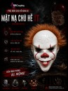 Mặt Nạ Nhựa Cứng - Chú Hề Penny Wise Mẫu Có Tóc
