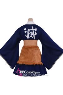 Trang Phục Cosplay Hashibira Inosuke Nữ