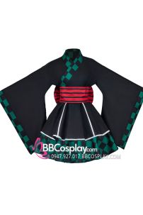 Trang Phục Cosplay Kamado Tanjiro Nữ 1