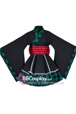 Đồ Cosplay Kamado Tanjiro Nữ 1