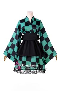 Trang Phục Cosplay Kamado Tanjiro Nữ 3