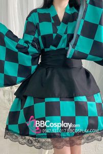 Trang Phục Cosplay Kamado Tanjiro Nữ 3
