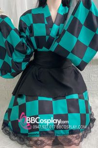 Trang Phục Cosplay Kamado Tanjiro Nữ 3