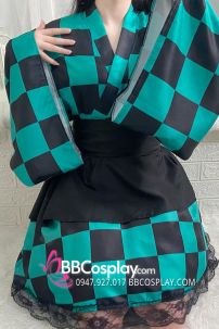 Trang Phục Cosplay Kamado Tanjiro Nữ 3