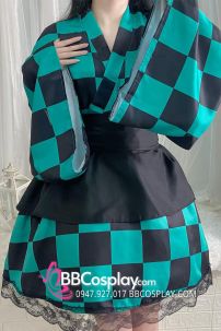 Trang Phục Cosplay Kamado Tanjiro Nữ 3