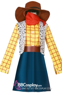 Trang Phục Nữ Cao Bồi Viễn Tây Woody