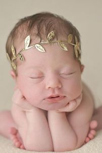 Băng Đô Lá Cho Bé - Phụ Kiện Đầu Hy Lạp - Vòng Nguyệt Quế