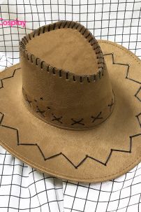 Nón Cao Bồi - Nâu Đậm