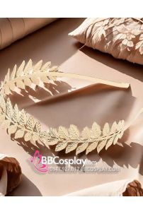 Cài Tóc Nguyệt Quế Kim Loại