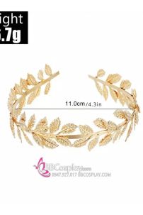 Cài Tóc Nguyệt Quế Kim Loại