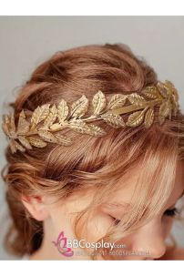 Cài Tóc Nguyệt Quế Kim Loại