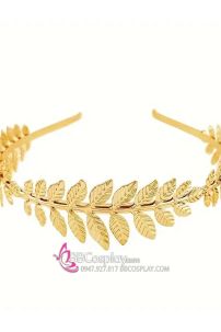 Cài Tóc Nguyệt Quế Kim Loại