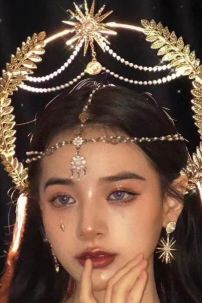 Vòng Hào Quang Nữ Thần Mặt Trời  - Mẫu Kim Loại
