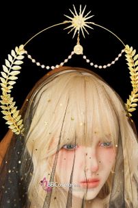 Vòng Hào Quang Nữ Thần Mặt Trời  - Mẫu Kim Loại