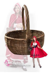 Giỏ Mây Màu Nâu Size 28Cm