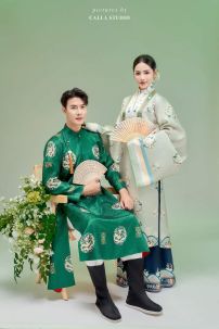 Đồ Nhật Bình Xanh Lá - Hoạ Tiết In