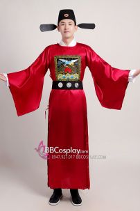 Trang Phục Cổ Trang Quan Trạng - Màu Đỏ