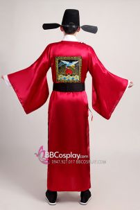 Trang Phục Cổ Trang Quan Trạng - Màu Đỏ
