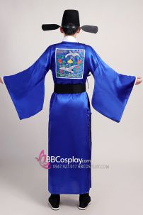 Trang Phục Cổ Trang Quan Trạng - Màu Xanh Đương