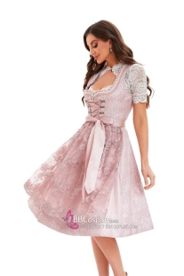 Trang Phục Nước Đức & Áo Tone Hồng Ngọt Ngào