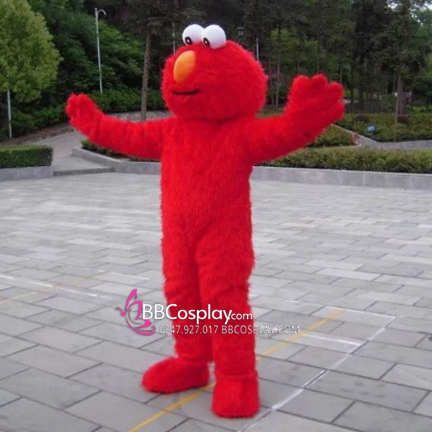 Trang Phục Mascot ELMO - Let'S Learn