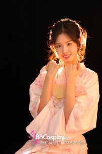 Yukata Hồng Anh Đào