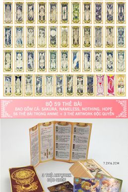 Bộ Bài Clow Classic 59 Lá Cổ Điển