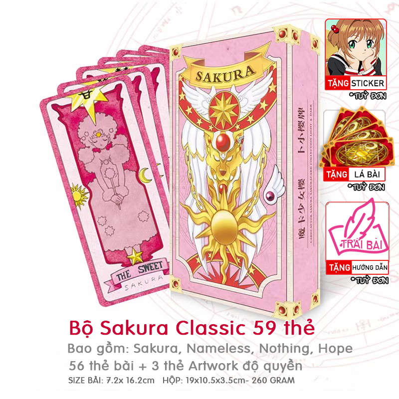 Bộ Bài Sakura Classic 59 Lá Cổ Điển