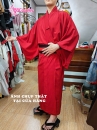 Trang Phục Nam Nhật Bản Nagagi Đỏ Trơn - HÀNG SHOP MAY