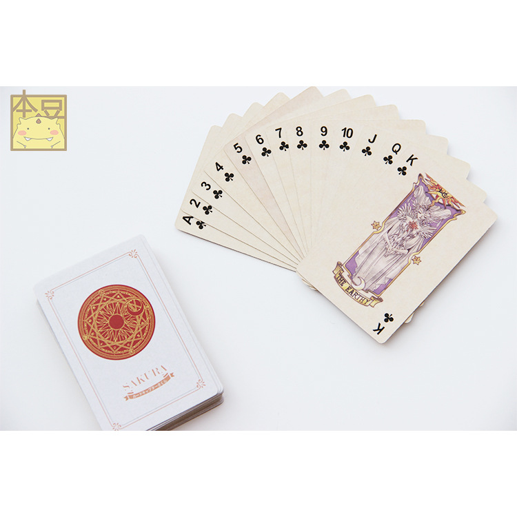 Bộ Bài Clow Siêu Nhí 55 Lá Vừa Lòng Bàn Tay