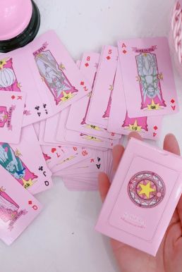 Bộ Bài Sakura Siêu Nhí 55 Lá Vừa Lòng Bàn Tay