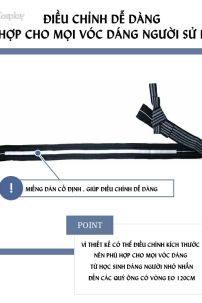 Đai Lưng Kimono Nam Màu Trắng Vân Sọc Đen - Kakuobi