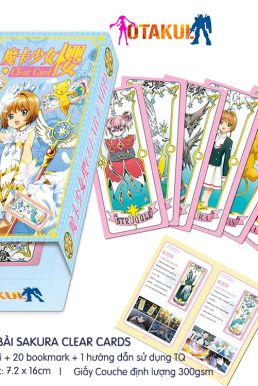 Bộ Bài Sakura Clear Cards Mới 45 Lá