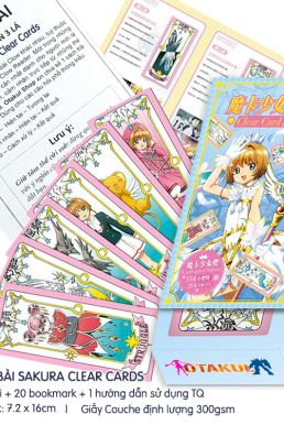 Bộ Bài Sakura Clear Cards Mới 45 Lá